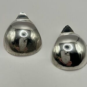 Vintage 1980’s 925 Sterling Silver Pierced Earrings